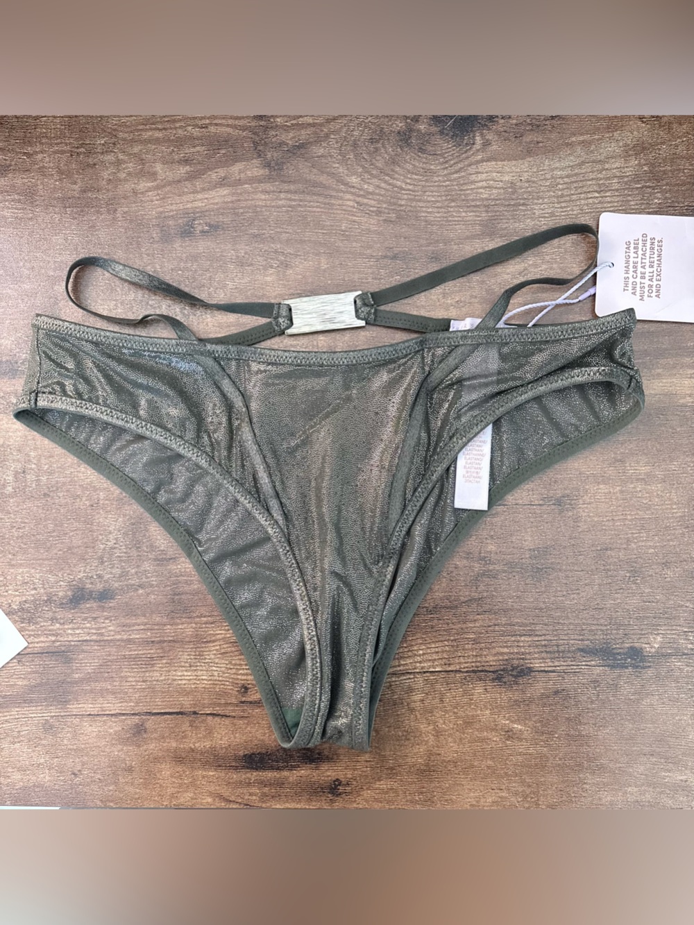 Fenty X Savage cheeky green panties NWT
